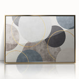 Minimalist Earthen Harmony Abstract  - Wall Art in Neutral Tones