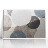Minimalist Earthen Harmony Abstract  - Wall Art in Neutral Tones
