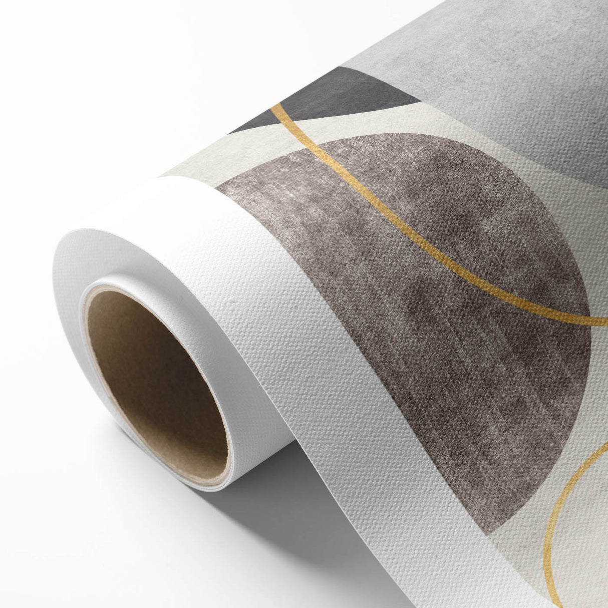 Minimalist Earthen Harmony Abstract  - Wall Art in Neutral Tones
