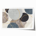 Minimalist Earthen Harmony Abstract  - Wall Art in Neutral Tones