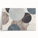 Minimalist Earthen Harmony Abstract  - Wall Art in Neutral Tones