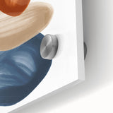 Modern Geometric Wall Decor – Minimalist Abstract Stacked Shape Print