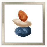 Modern Geometric Wall Decor – Minimalist Abstract Stacked Shape Print