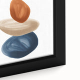 Modern Geometric Wall Decor – Minimalist Abstract Stacked Shape Print