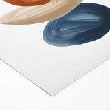 Modern Geometric Wall Decor – Minimalist Abstract Stacked Shape Print