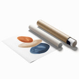 Modern Geometric Wall Decor – Minimalist Abstract Stacked Shape Print