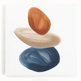 Modern Geometric Wall Decor – Minimalist Abstract Stacked Shape Print