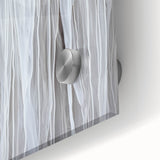 Contemporary Canvas Prints - Soft White & Gray Abstract Art