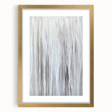 Contemporary Canvas Prints - Soft White & Gray Abstract Art