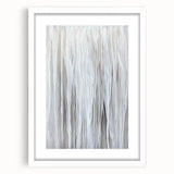 Contemporary Canvas Prints - Soft White & Gray Abstract Art