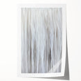 Contemporary Canvas Prints - Soft White & Gray Abstract Art