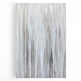 Contemporary Canvas Prints - Soft White & Gray Abstract Art
