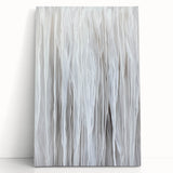 Contemporary Canvas Prints - Soft White & Gray Abstract Art