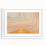 Peaceful Scenery Framed Art – Elegant Abstract Landscape Print