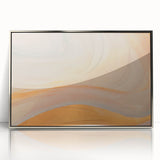 Peaceful Scenery Framed Art – Elegant Abstract Landscape Print