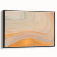 Peaceful Scenery Framed Art – Elegant Abstract Landscape Print
