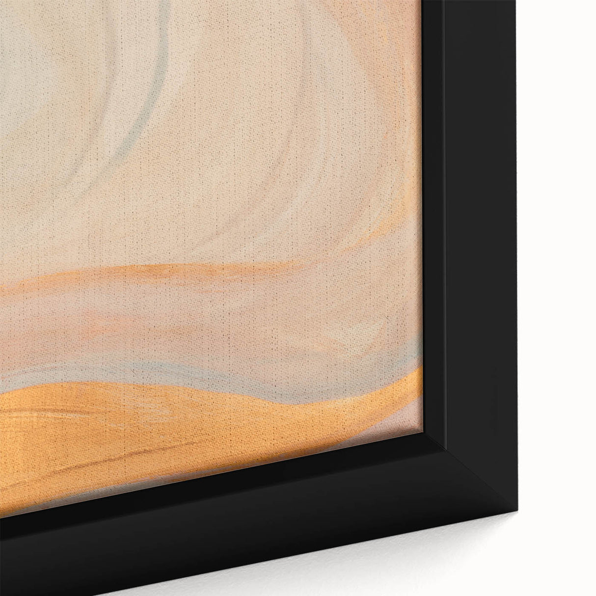 Peaceful Scenery Framed Art – Elegant Abstract Landscape Print