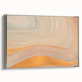 Peaceful Scenery Framed Art – Elegant Abstract Landscape Print