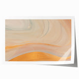 Peaceful Scenery Framed Art – Elegant Abstract Landscape Print