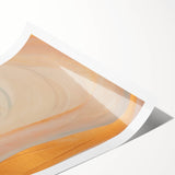 Peaceful Scenery Framed Art – Elegant Abstract Landscape Print