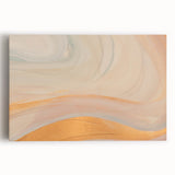 Peaceful Scenery Framed Art – Elegant Abstract Landscape Print