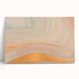 Peaceful Scenery Framed Art – Elegant Abstract Landscape Print