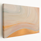 Peaceful Scenery Framed Art – Elegant Abstract Landscape Print