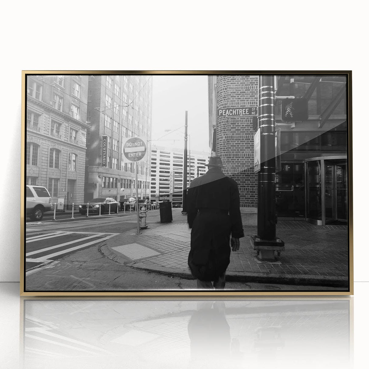 Cityscape Photography Prints - Noir Urban Street Wall Art