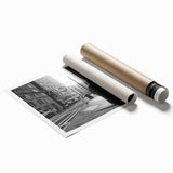 Cityscape Photography Prints - Noir Urban Street Wall Art