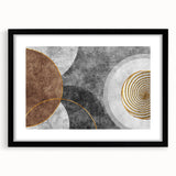 Earthen Harmony Abstracts - Neutral Minimalist Modern Abstract Wall Art