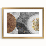 Earthen Harmony Abstracts - Neutral Minimalist Modern Abstract Wall Art