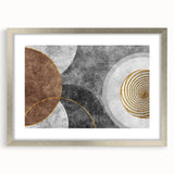 Earthen Harmony Abstracts - Neutral Minimalist Modern Abstract Wall Art