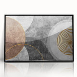 Earthen Harmony Abstracts - Neutral Minimalist Modern Abstract Wall Art