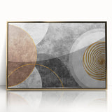 Earthen Harmony Abstracts - Neutral Minimalist Modern Abstract Wall Art