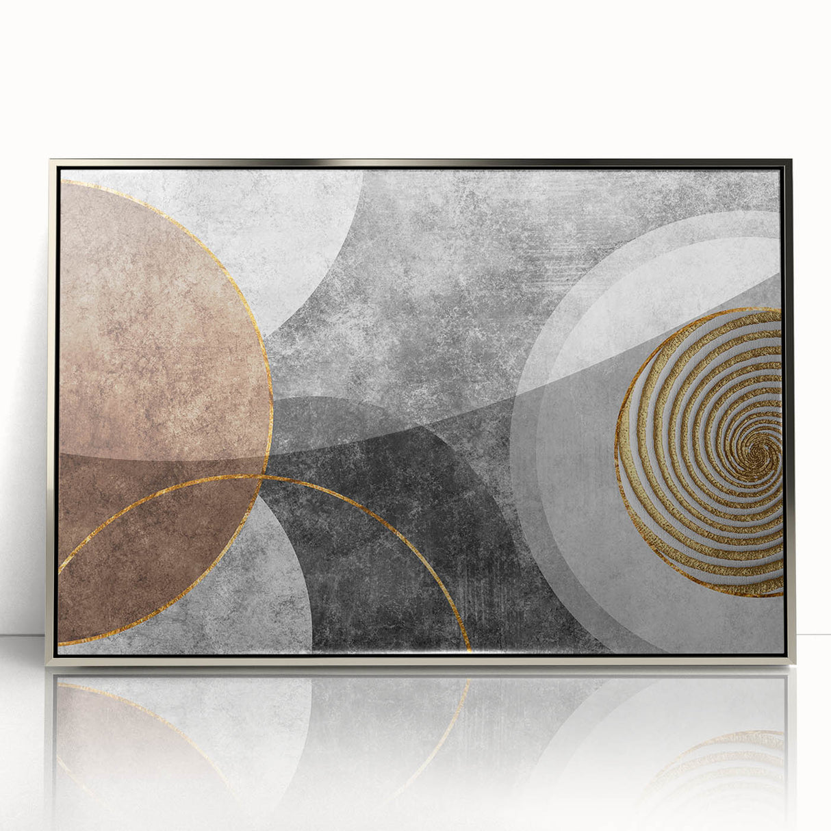 Earthen Harmony Abstracts - Neutral Minimalist Modern Abstract Wall Art