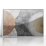 Earthen Harmony Abstracts - Neutral Minimalist Modern Abstract Wall Art