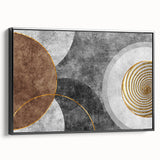 Earthen Harmony Abstracts - Neutral Minimalist Modern Abstract Wall Art