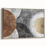 Earthen Harmony Abstracts - Neutral Minimalist Modern Abstract Wall Art