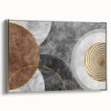 Earthen Harmony Abstracts - Neutral Minimalist Modern Abstract Wall Art
