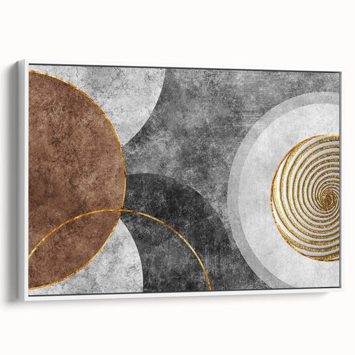 Earthen Harmony Abstracts - Neutral Minimalist Modern Abstract Wall Art