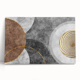Earthen Harmony Abstracts - Neutral Minimalist Modern Abstract Wall Art