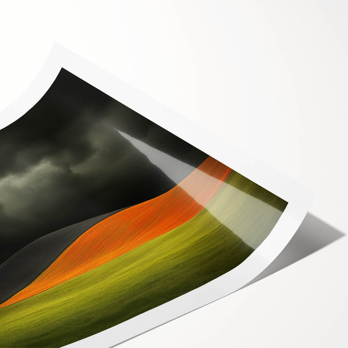 Dramatic Hillside Tree - Fine Art Photography Canvas Prints