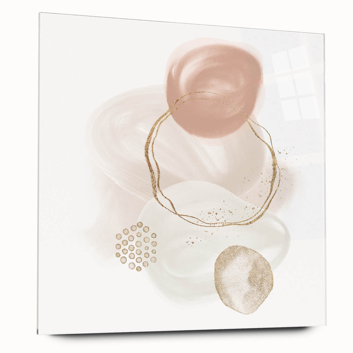 Contemporary Geometric Art for Interiors – Minimalist Soft Tones Print