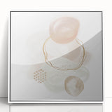 Contemporary Geometric Art for Interiors – Minimalist Soft Tones Print