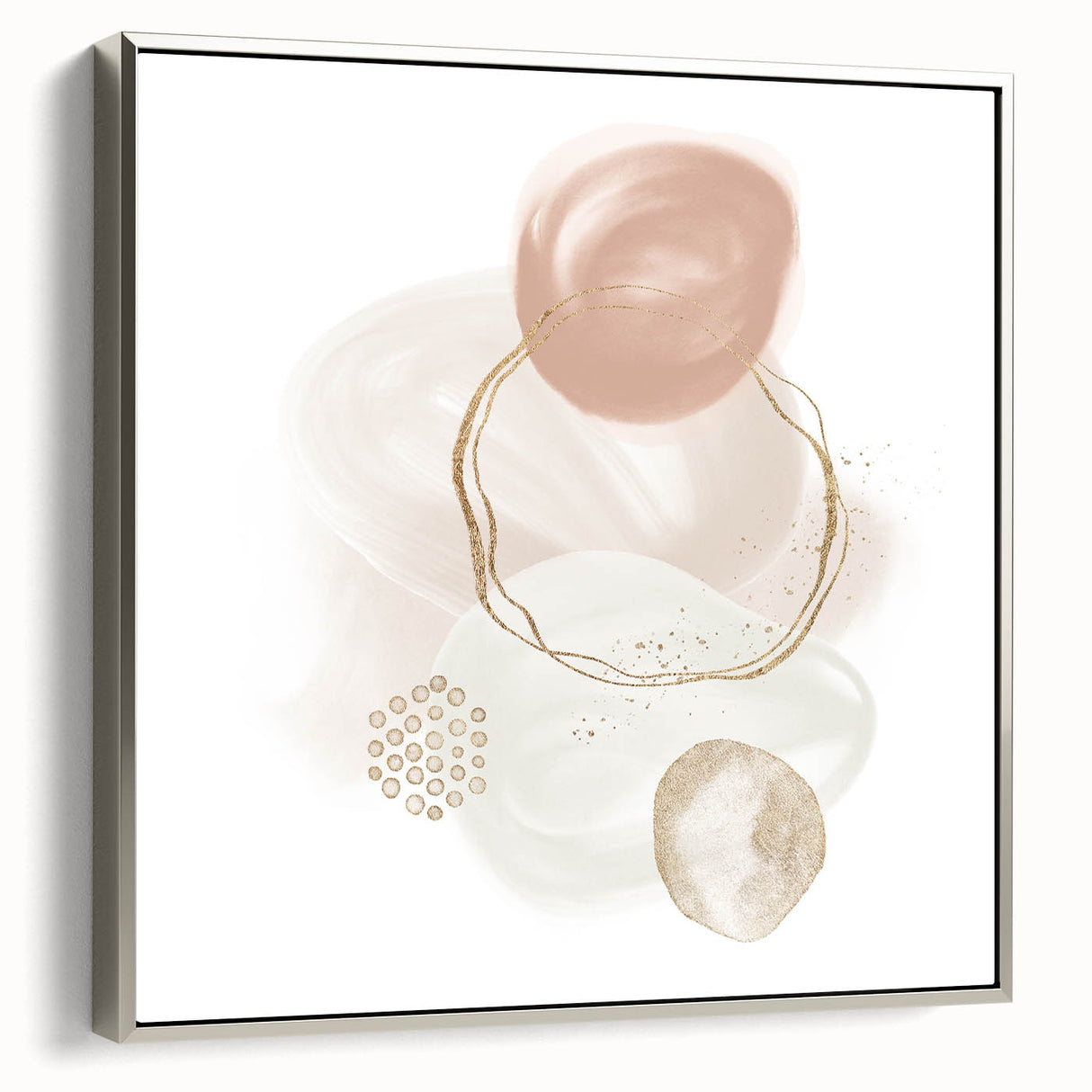 Contemporary Geometric Art for Interiors – Minimalist Soft Tones Print