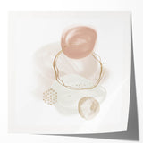 Contemporary Geometric Art for Interiors – Minimalist Soft Tones Print