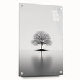 Minimalist Black & White Tree – Elegant Nature Art Print
