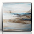 Serene Landscape Wall Art – Calming Coastal Acrylic Print