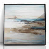 Serene Landscape Wall Art – Calming Coastal Acrylic Print