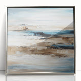 Serene Landscape Wall Art – Calming Coastal Acrylic Print